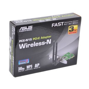 PLACA PCI EXPRESS WIRELESS N 300MBPS ASUS PCE-N15