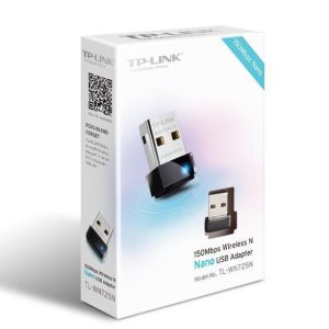 NANO USB ADAPTADOR WIRELESS N150MBPS TP-LINK TL-WN725N
