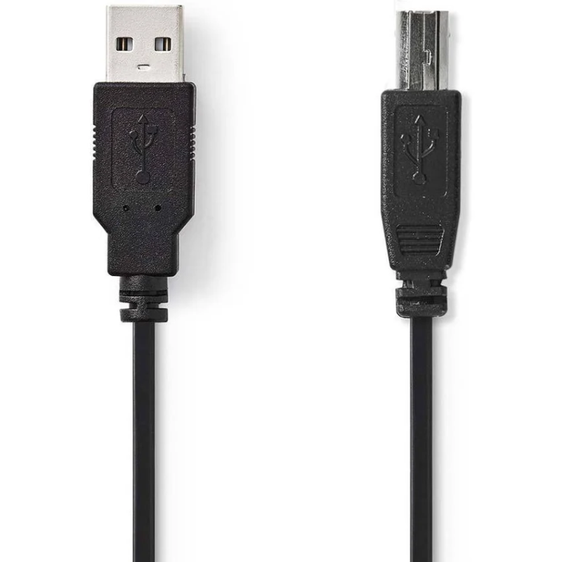 CABO USB 2.0 TIPO A M PARA TIPO B 2.0 M PRETO 2M